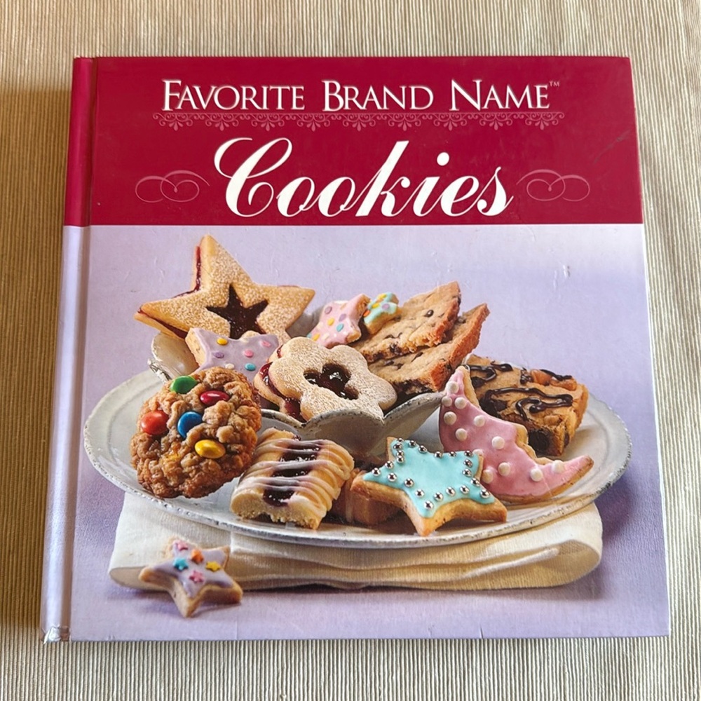 Favorite Brand Name Cookies Recipie Book Hardcover